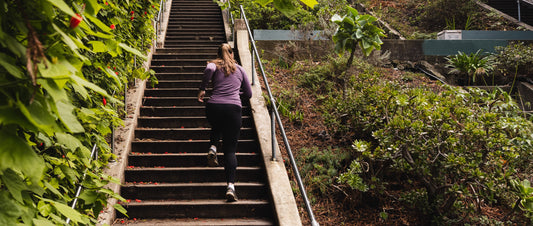 woman running